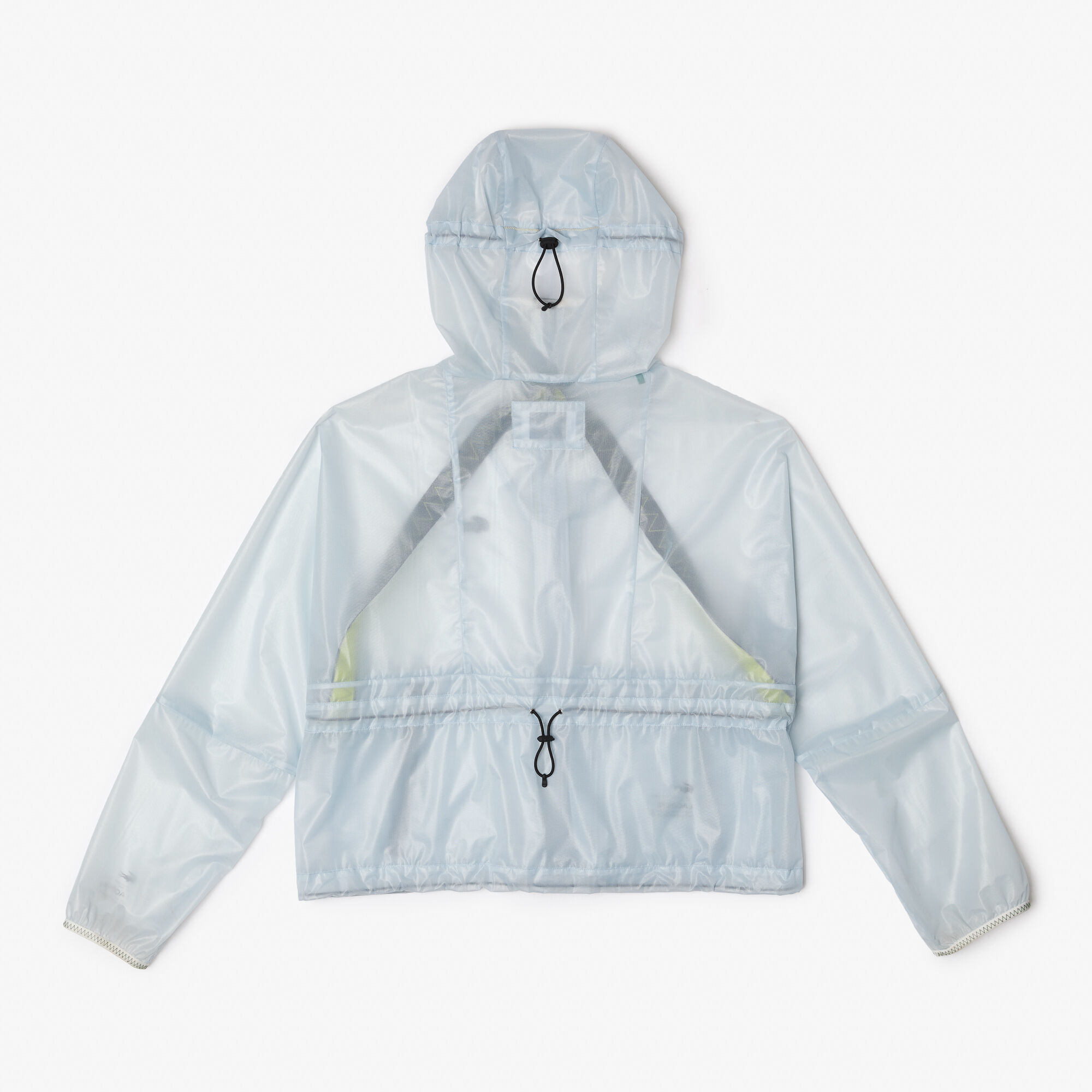 Women's Lacoste Transparent Windbreaker, Blue | LACOSTE UAE