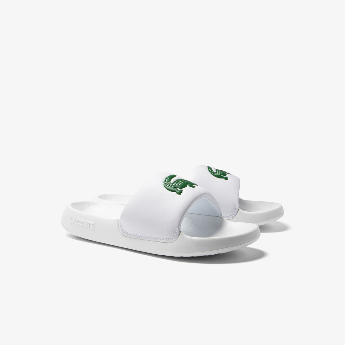 حذاء مفتوح لاكوست 1.0 من خامات صناعية للرجال مجموعة Croco Men's Lacoste Croco 1.0 Synthetic Slides - 45CMA0002-082