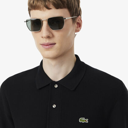 Classic Fit Knitted Polo Shirt