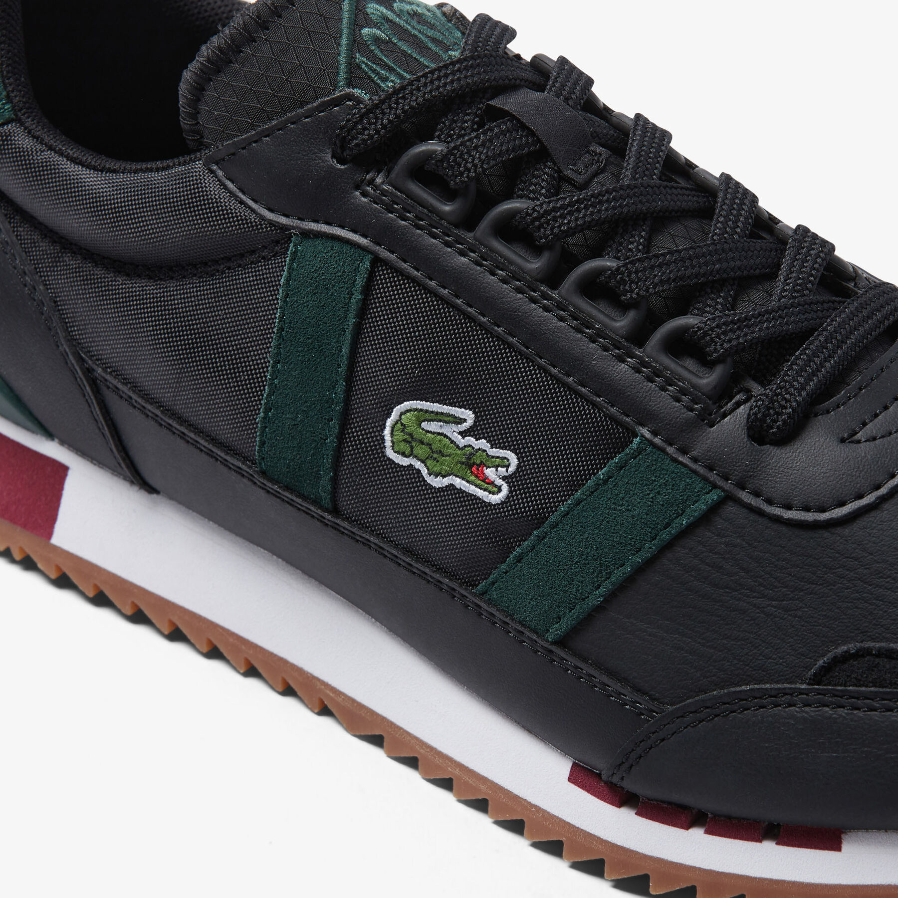 Men's Lacoste Partner Retro Leather and Textile Sneakers men s lacoste partner retro leather and textile sneakers