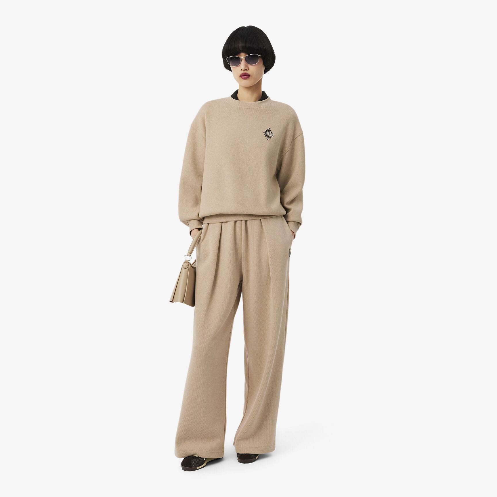 Oversized Interlock Sweatshirt - SF1482-00-4KI