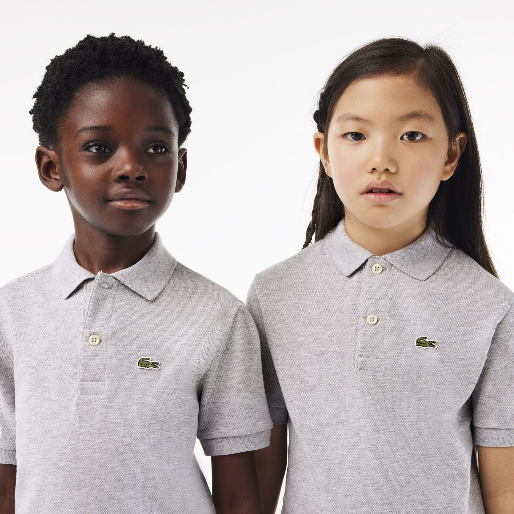 Kids' Monochrome Pique Polo Shirt - PJ2909-00-CCA