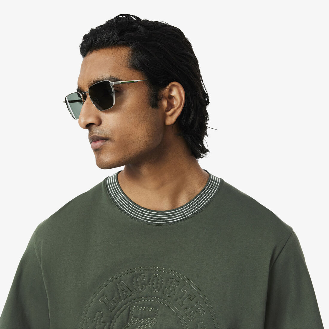 Embroidered Cotton Jersey T-shirt Embroidered Cotton Jersey T-shirt - TH0124-00-HCF