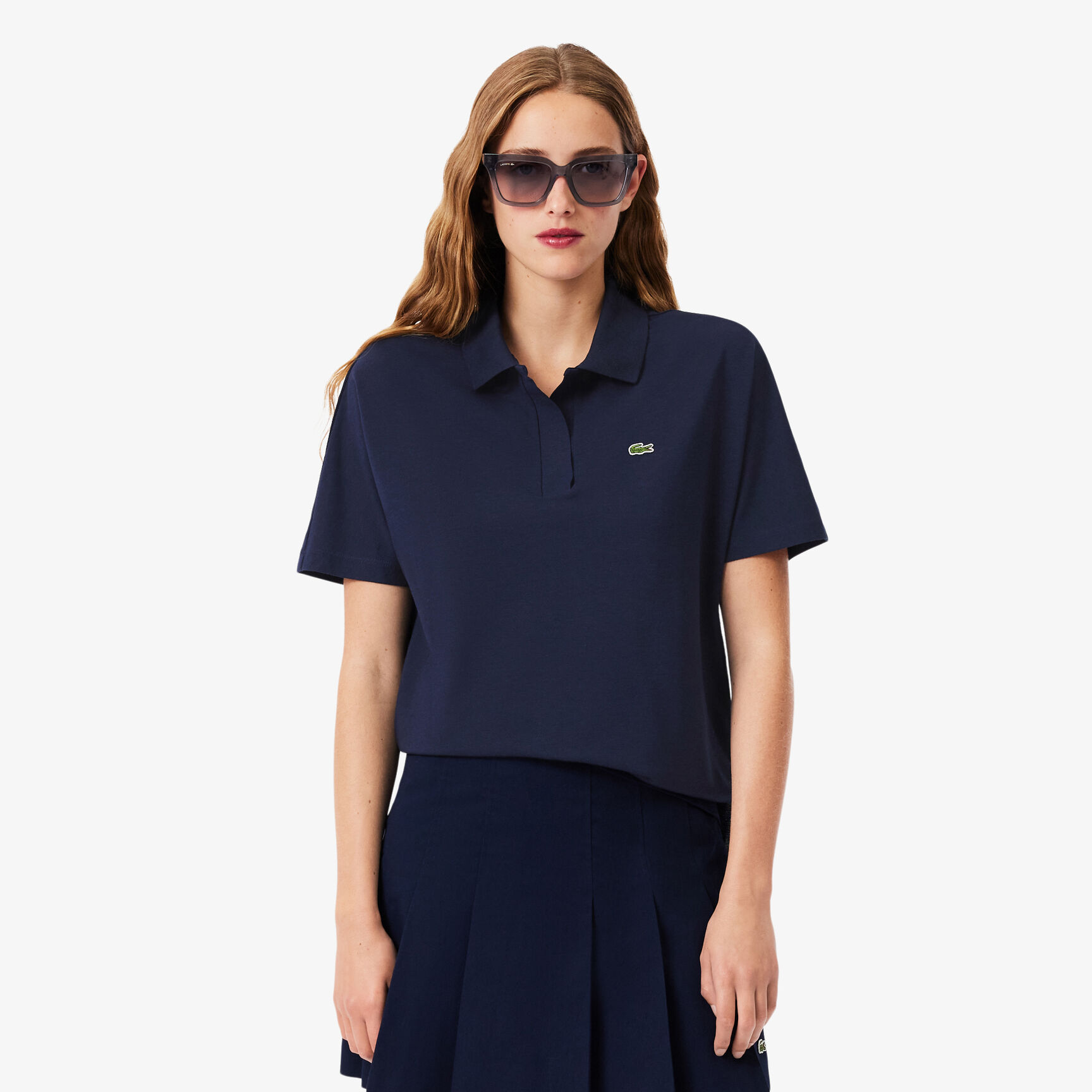 Relaxed Fit Fluid Pique Polo Shirt - PF1123-00-166
