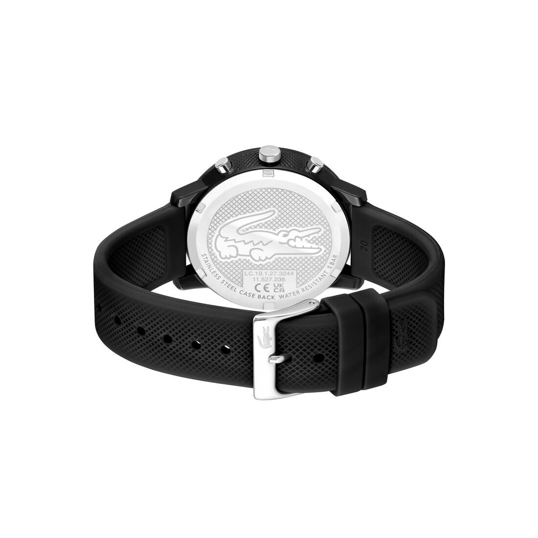Lacoste 12.12 Chrono Watch Men L1212 Non-metal Watch - 2011243-BLK