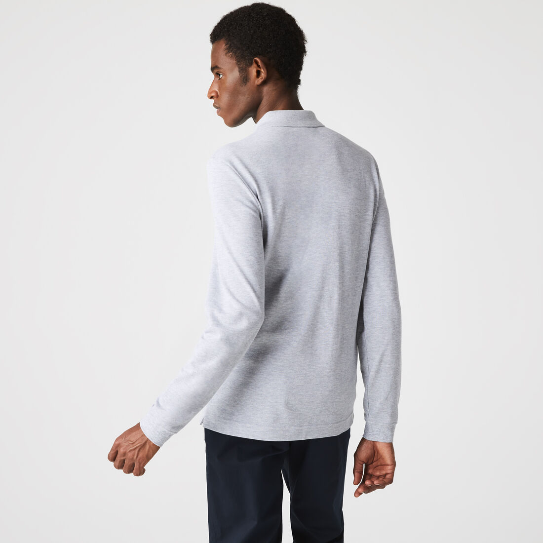 Slim Fit L.12.12 Long Sleeved Polo Shirt Slim Fit L.12.12 Long Sleeved Polo Shirt - PH4013-00-CCA