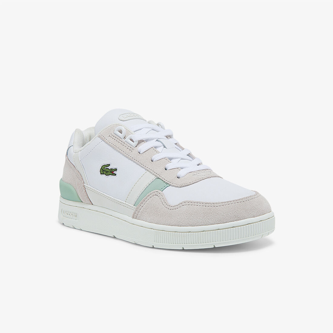 Women's T-Clip Leather, Suede and Synthetic Sneakers