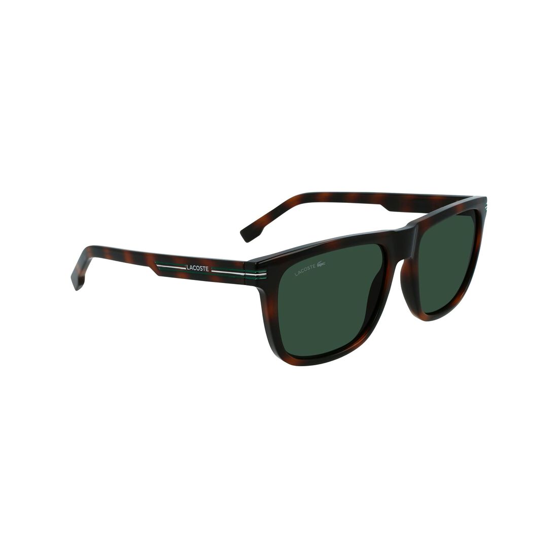 Men’s Lacoste Plastic Lines Rectangular Sunglasses Men’s Lacoste Plastic Lines Rectangular Sunglasses