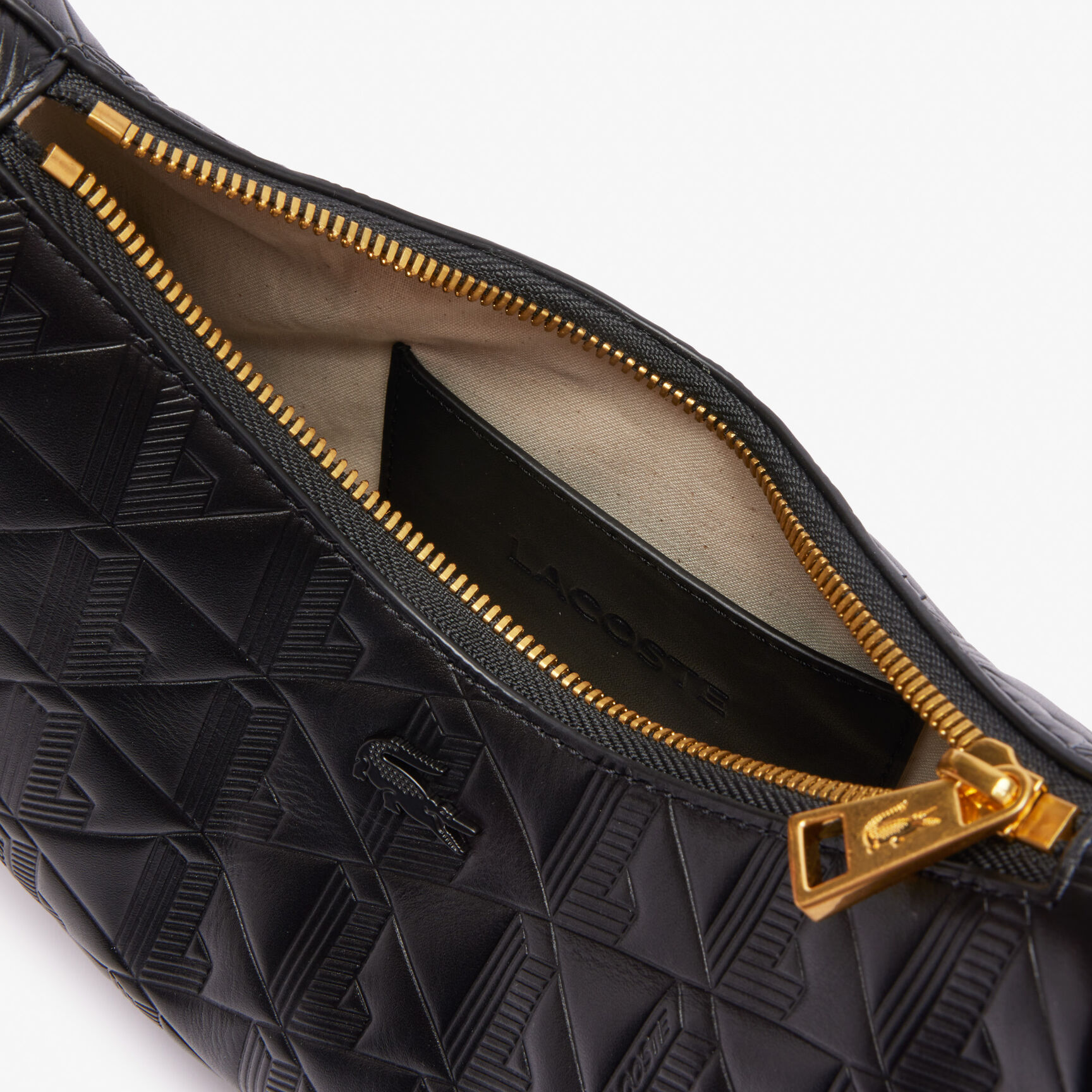 Maheki Embossed Leather Half Moon Purse - NF4710MH-000