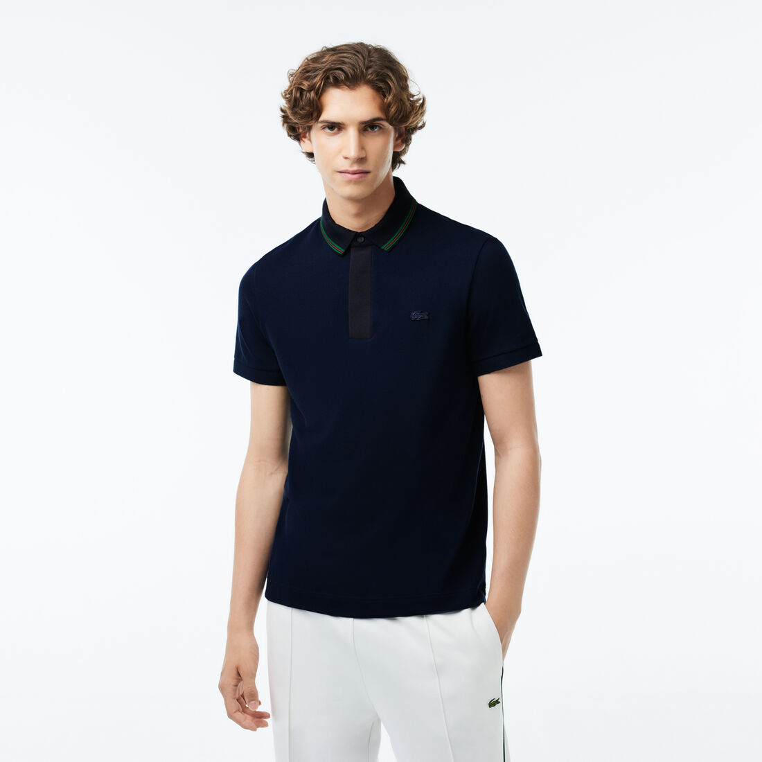Smart Paris Regular Fit Contrast Neck Polo Shirt - PH1125-00-166