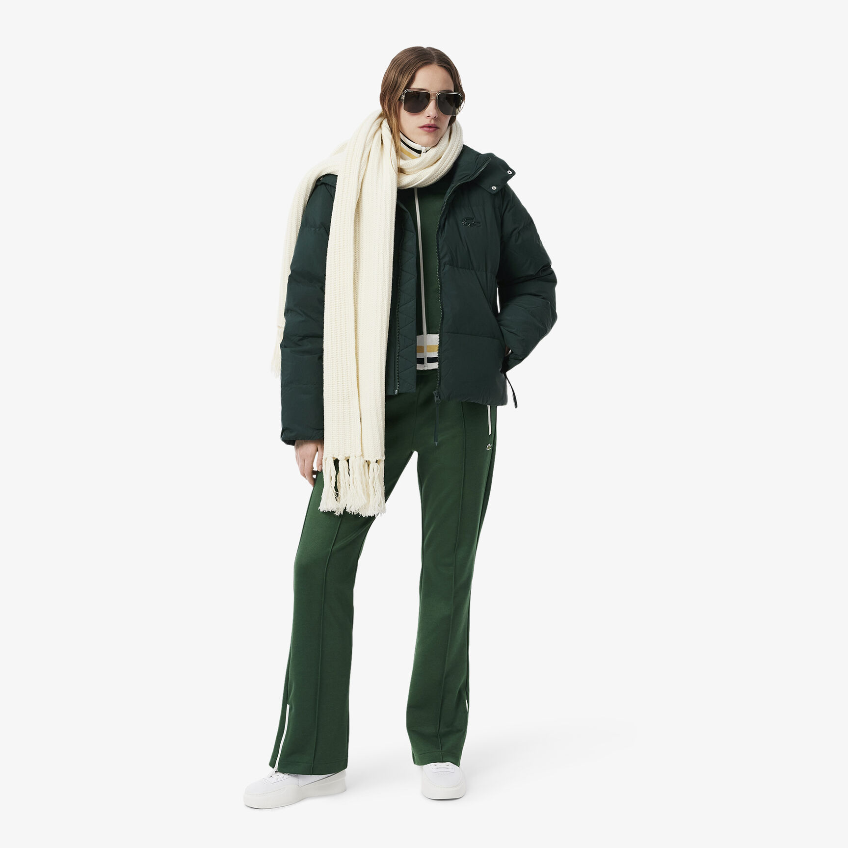 سترة مبطنة بغطاء للرأس بتصميم مريح Relaxed Fit Hooded Down Jacket - BF3262-00-YZP