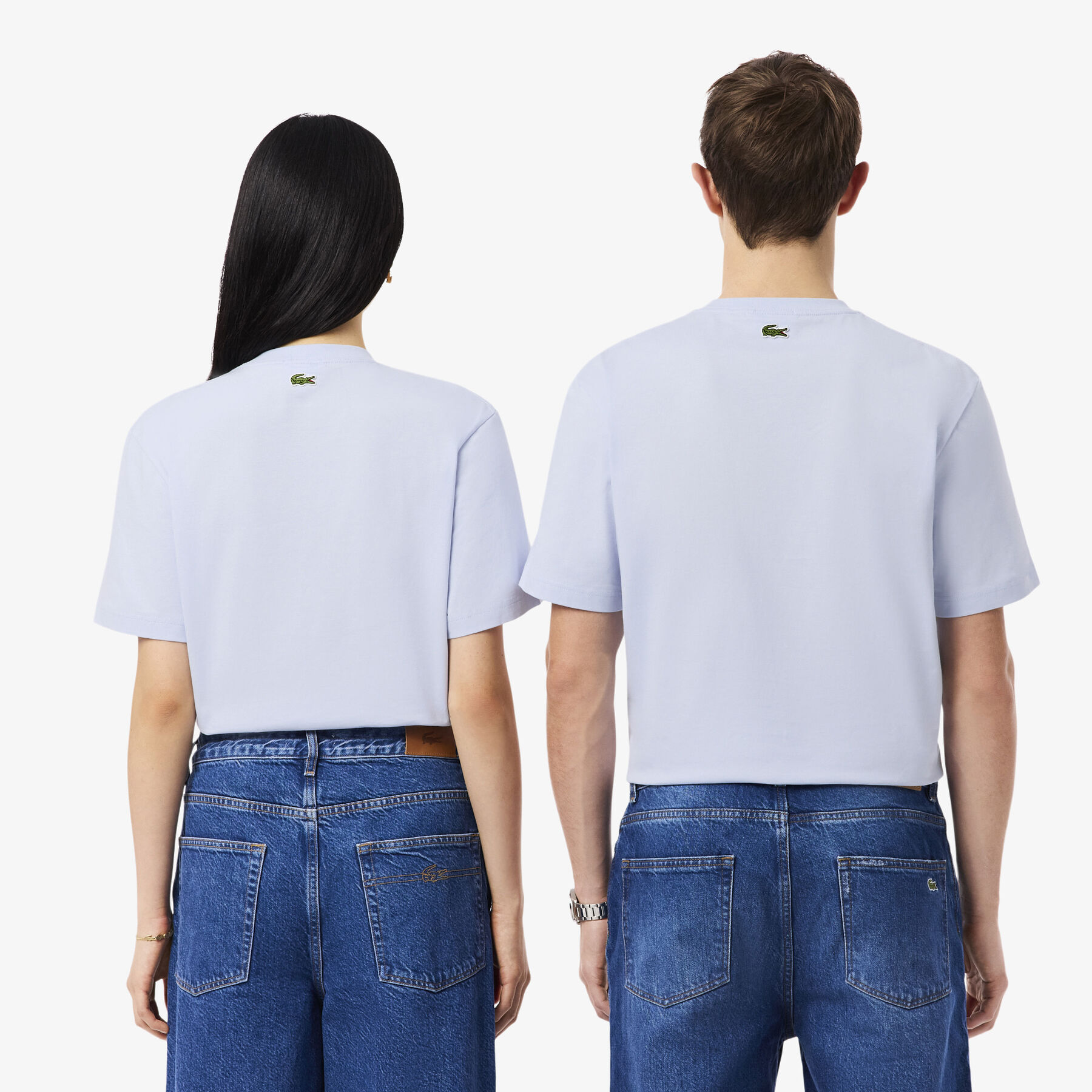 تيشيرت جيرسيه بشعار الماركة بارز Embossed Branding Jersey T-shirt - TH0753-00-J2G