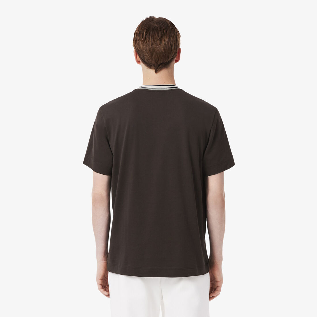 French Made Stripe Neck T-shirt French Made Stripe Neck T-shirt - TH5455-00-SKB