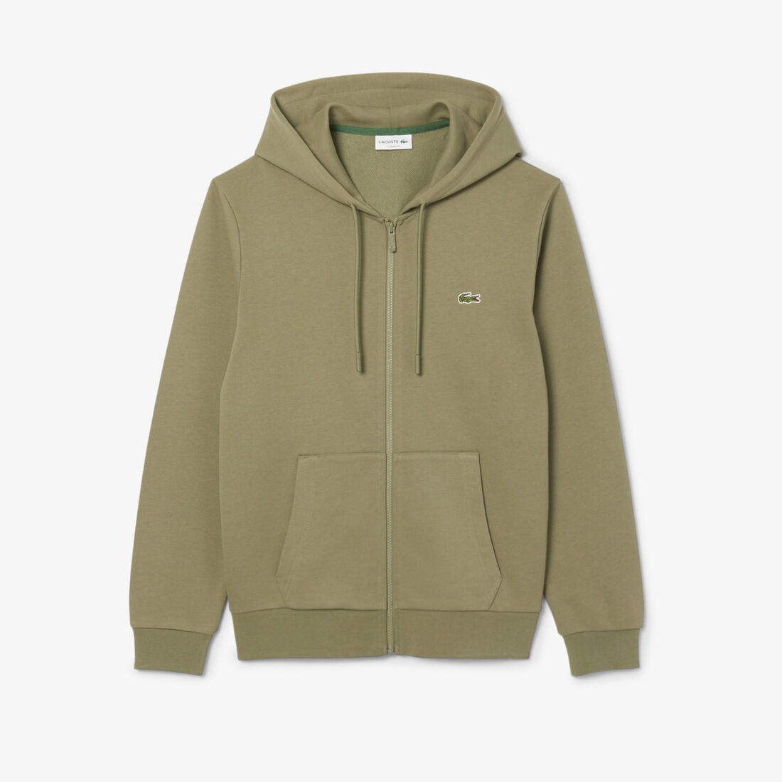 Classic Fit Zipped Fleece Sweatshirt Classic Fit Zipped Fleece Sweatshirt - SH9809-00-BMY