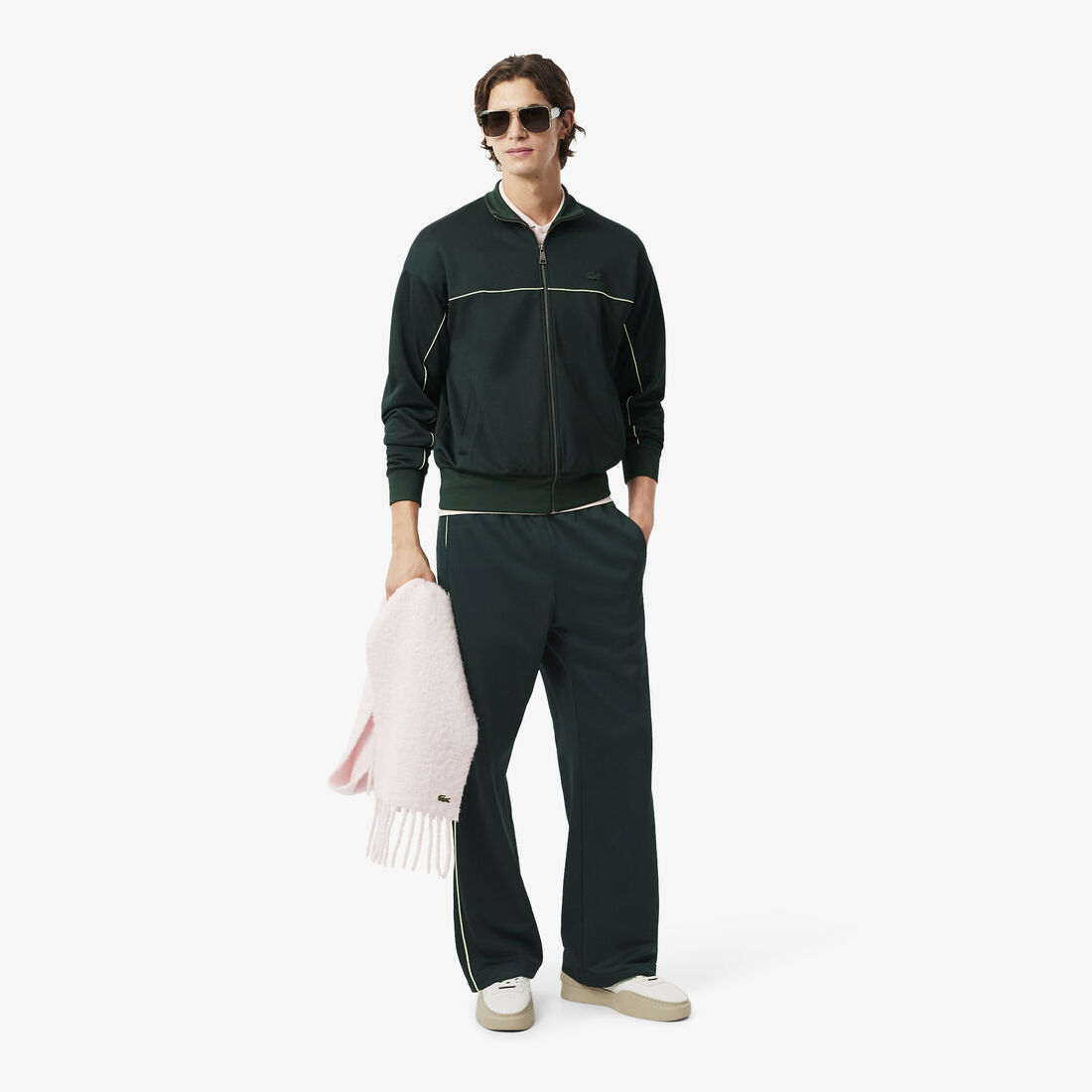 Loose Fit Satin Sweatpants - XH5685-00-YZP