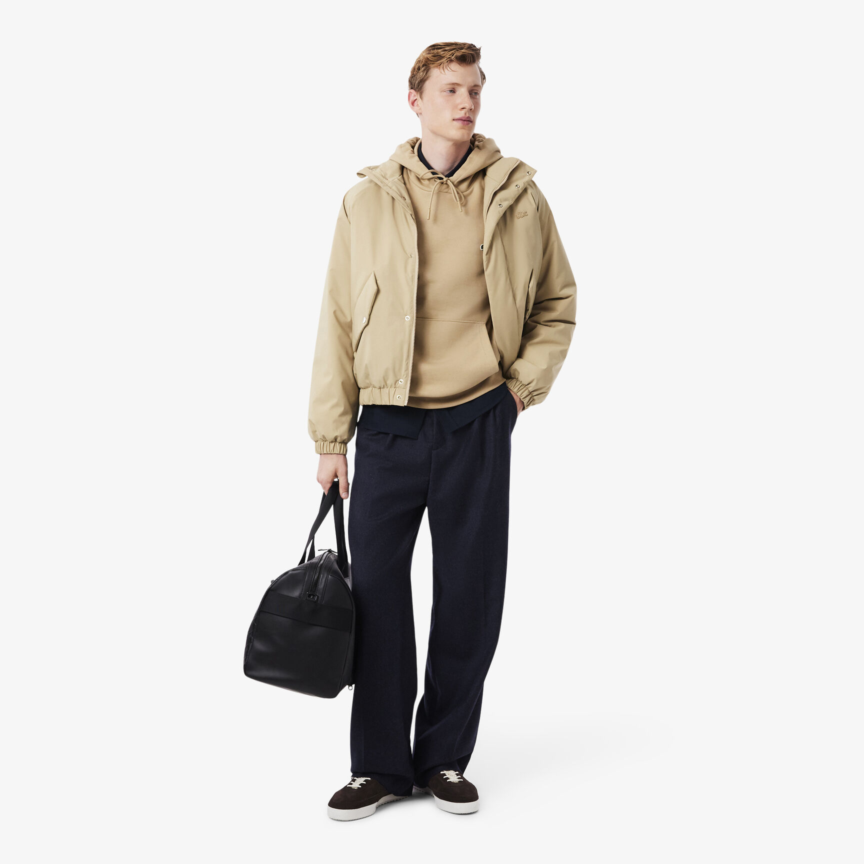 هودي من القطن والصوف Cotton Fleece Hoodie - SH9839-00-02S