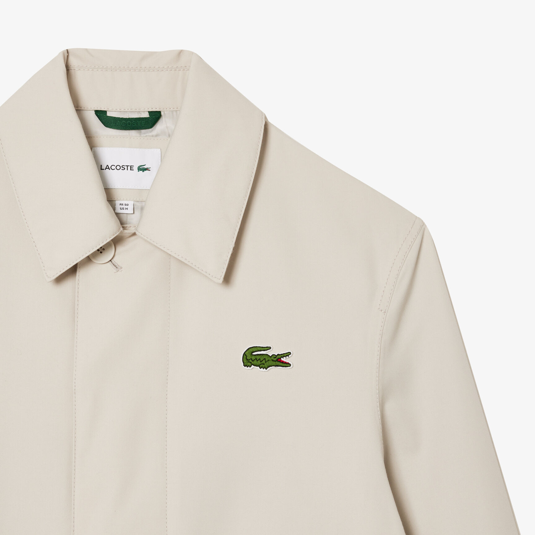 Lightweight Showerproof Cotton Twill Trench Coat Lightweight Showerproof Cotton Twill Trench Coat - BH1588-00-BUQ