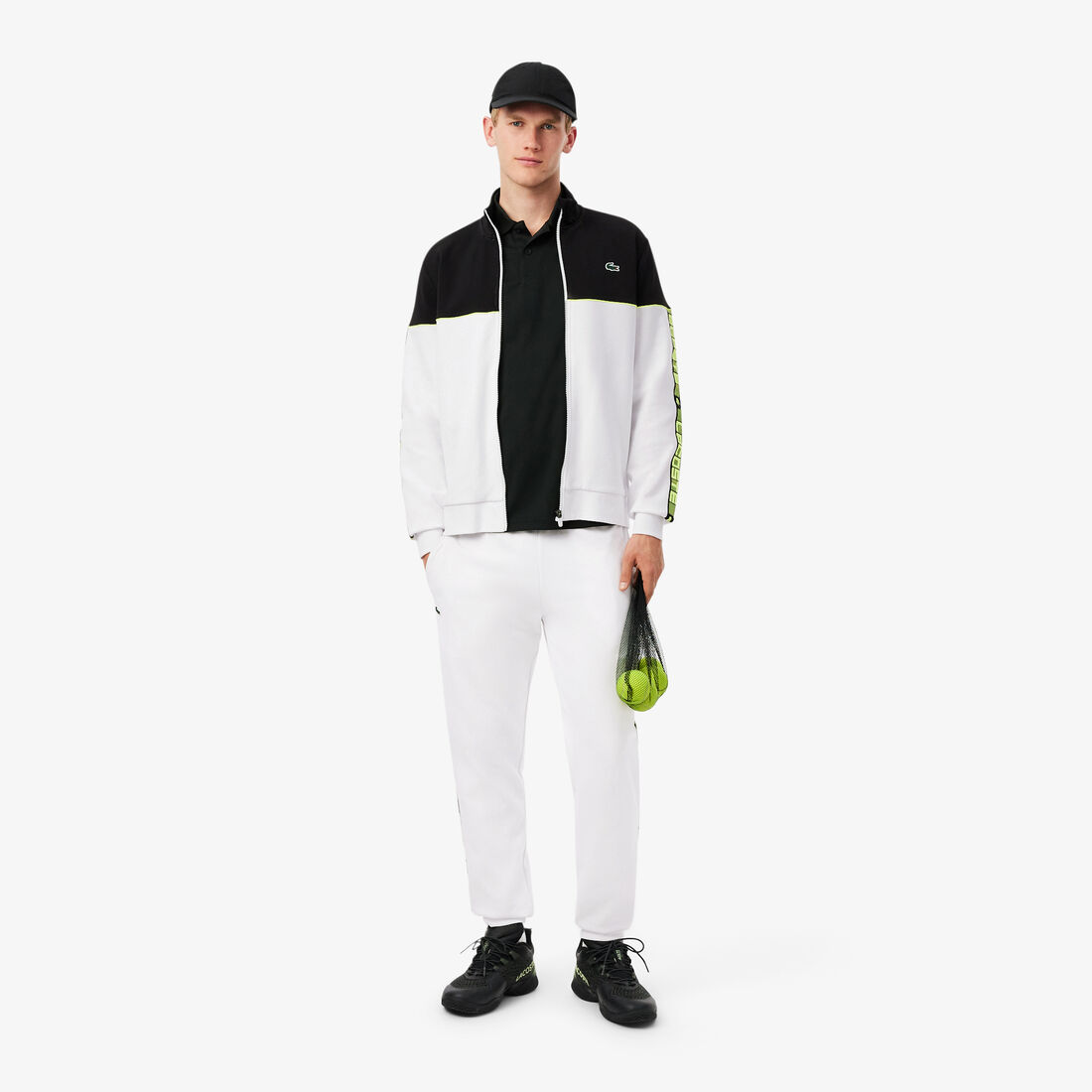 Tennis Zipped Colour-Block Sweatshirt Tennis Zipped Colour-Block Sweatshirt - SH4751-00-AU8