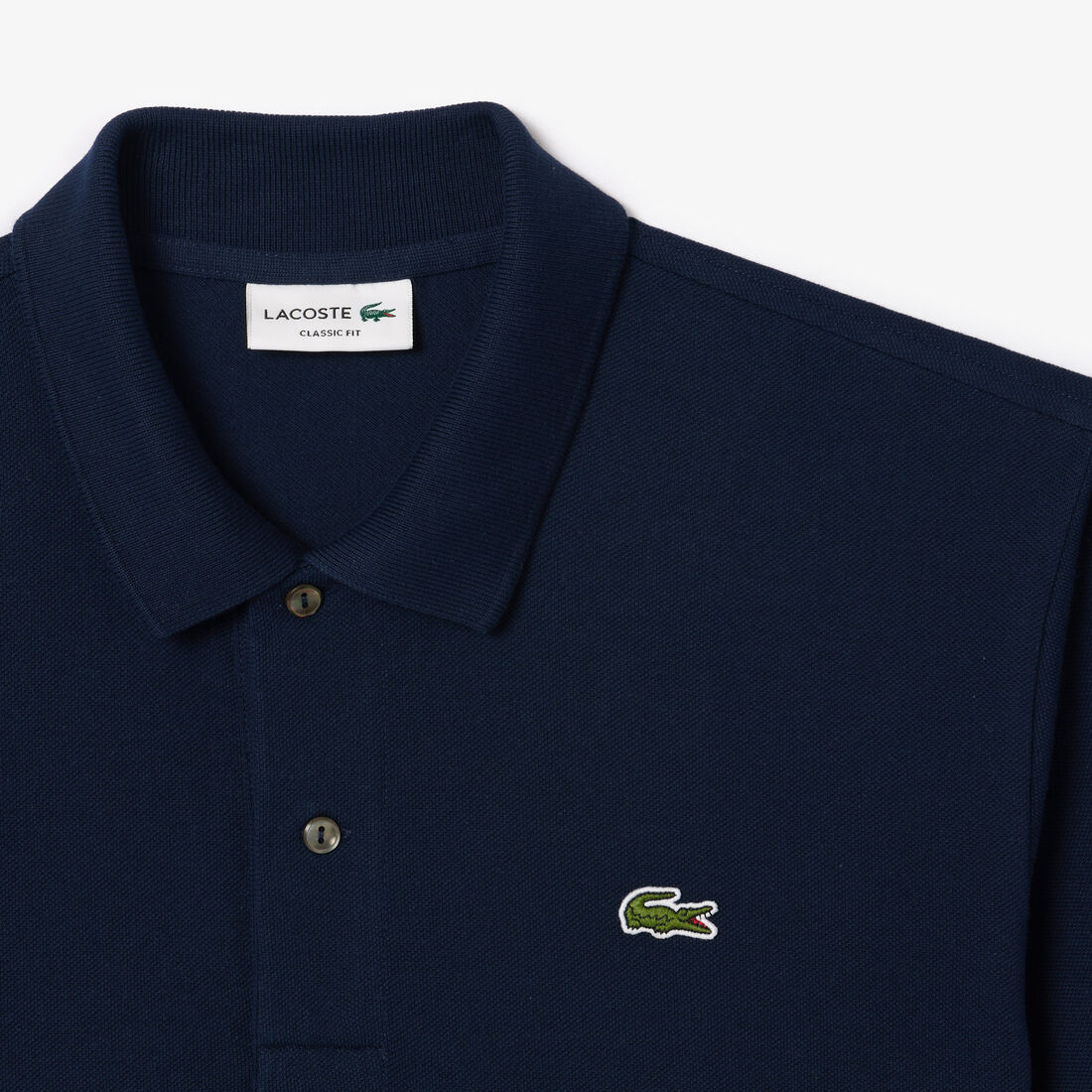 قميص بولو بيكيه L.12.12 أصلي من لاكوست Original L.12.12 Lacoste Flocked Piqu� Polo Shirt - PH7419-00-166