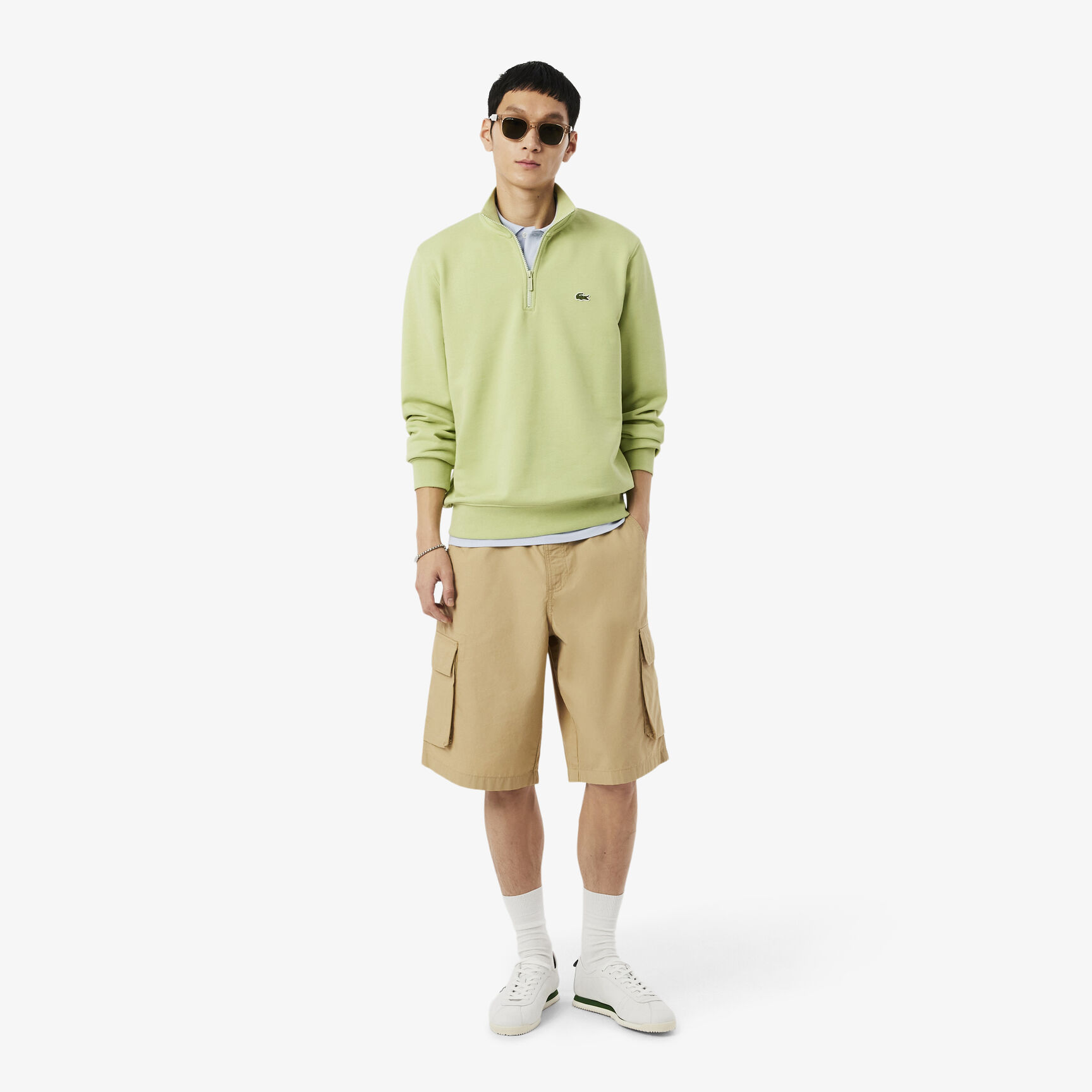 Men's Club-Low Leather Sneakers - 51SMA0138-65T