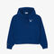 لاكوست fleece logo hoodie