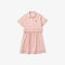 Girl’s Polo-Style Trompe l'Oeil Dress lacoste girl s polo style trompe l oeil dress