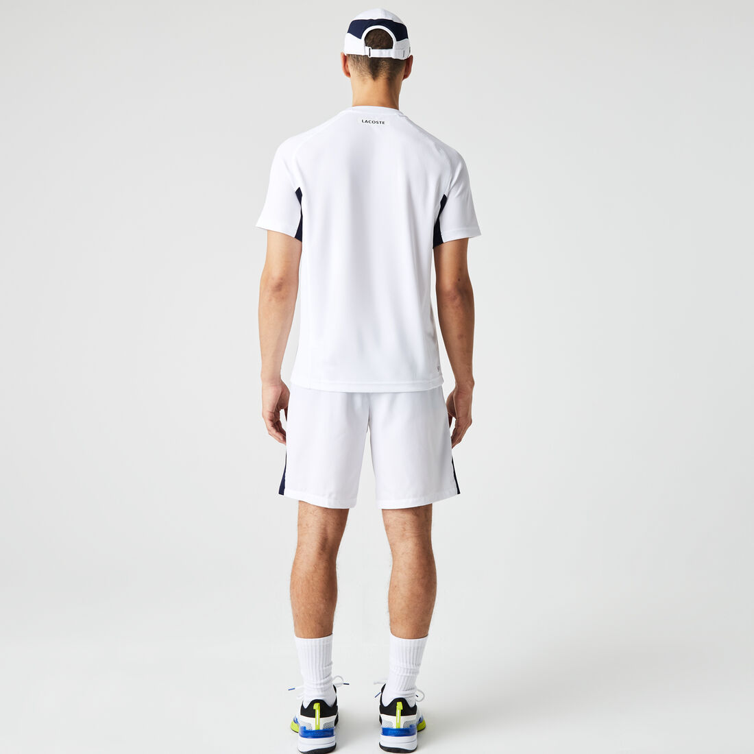 Men's Lacoste SPORT Color-Block Ultra-Dry Piqué Tennis T-Shirt Men's Lacoste SPORT Color-Block Ultra-Dry Piqué Tennis T-Shirt