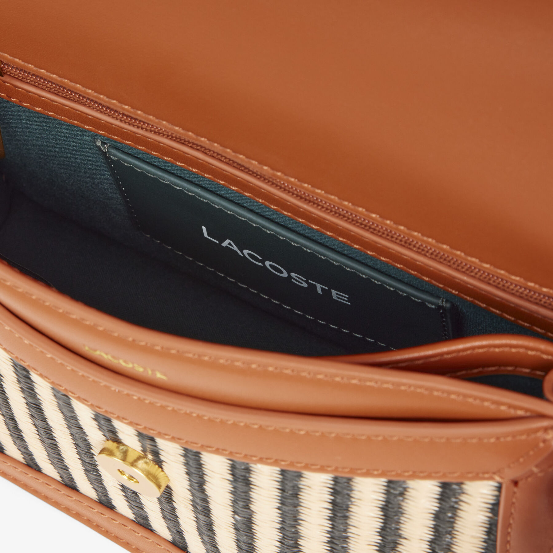 Summer Pack Raffia Shoulder Bag lacoste summer pack raffia shoulder bag
