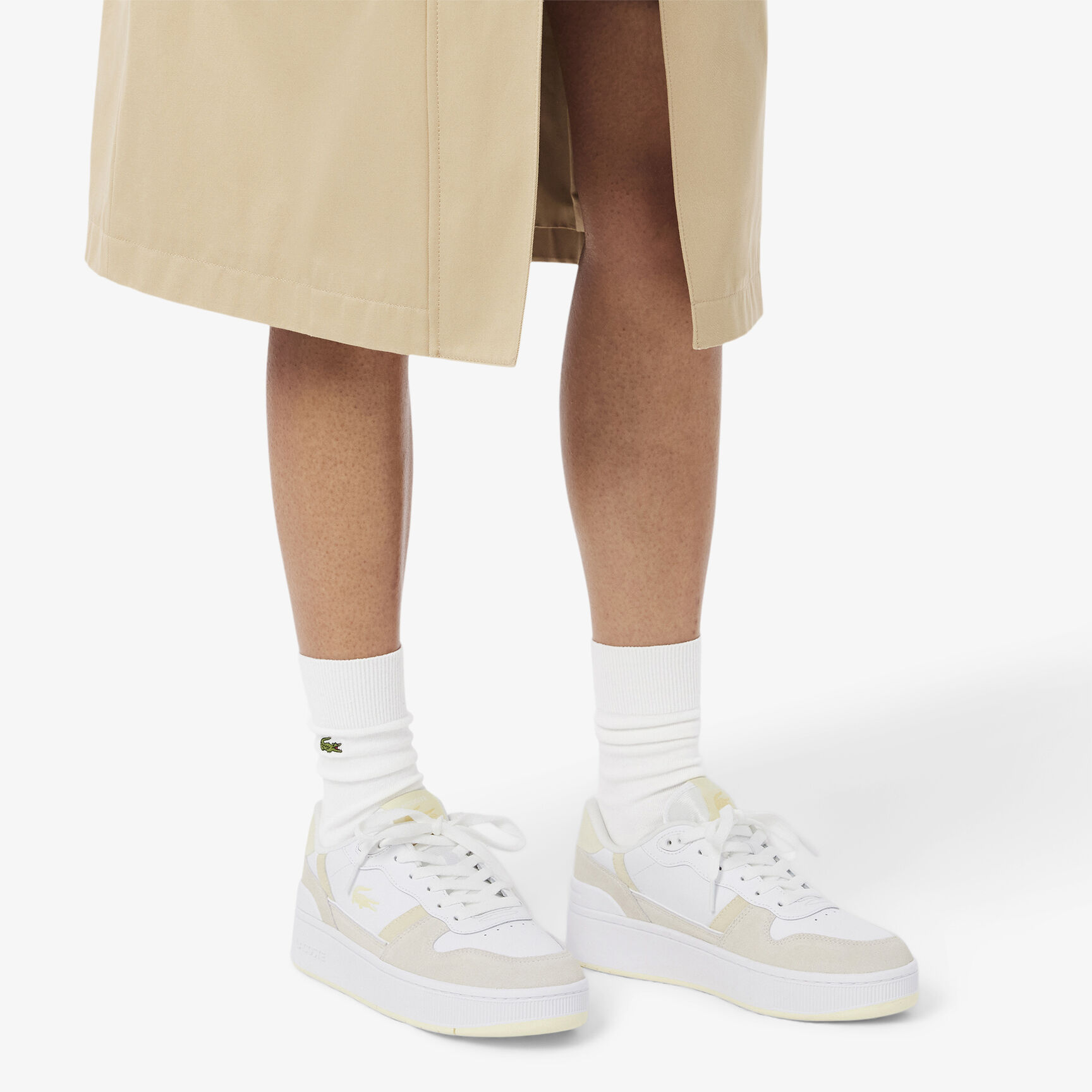 أحذية رياضية نسائية T Clip Women's T Clip Platform Sneakers - 49SFA0076-2H8