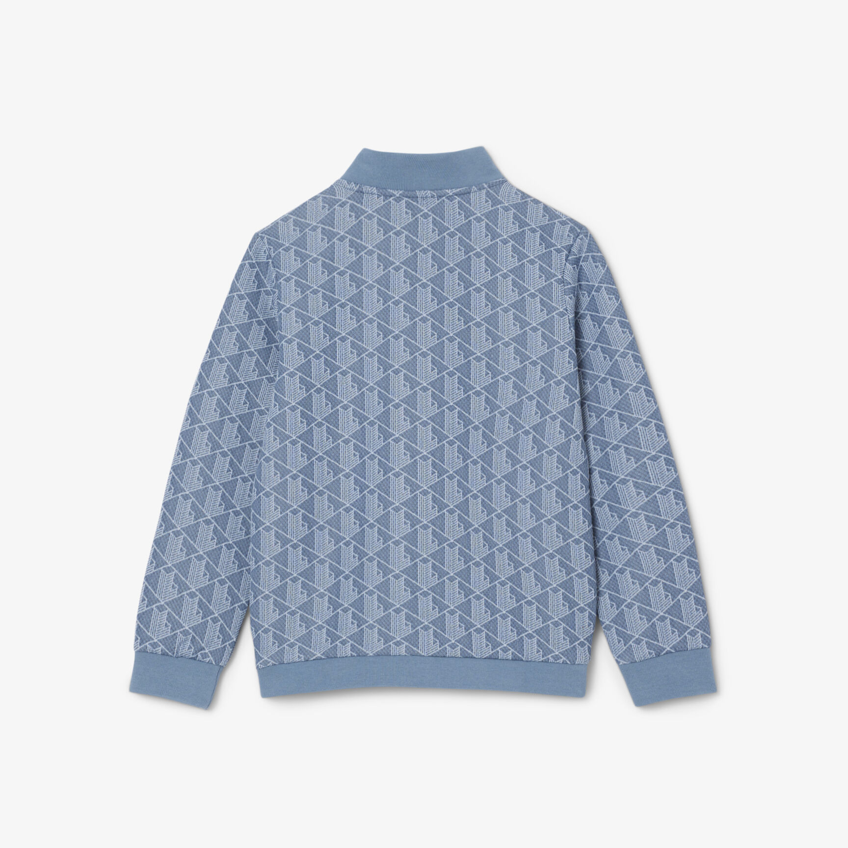 High Neck Zip-Up Paris Monogram Sweatshirt - SJ1233-00-HGI