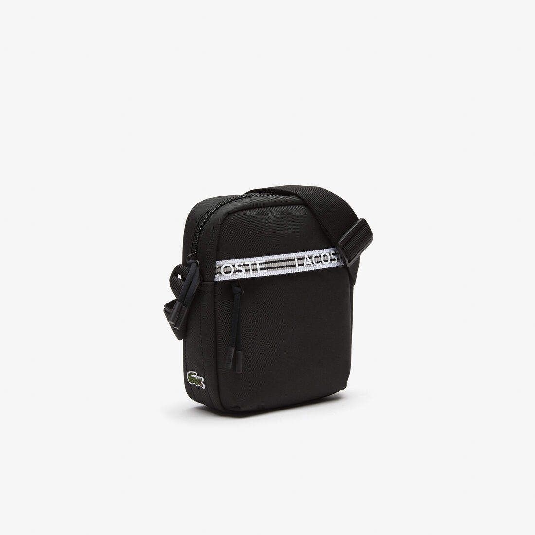 حقيبة مسنجر بتصميم رأسي ألياف معاد تدويرها للرجال مجموعة Lacoste Neocroc Men�s Lacoste Neocroc Recycled Fiber Vertical Messenger Bag - NH4270NZ-279