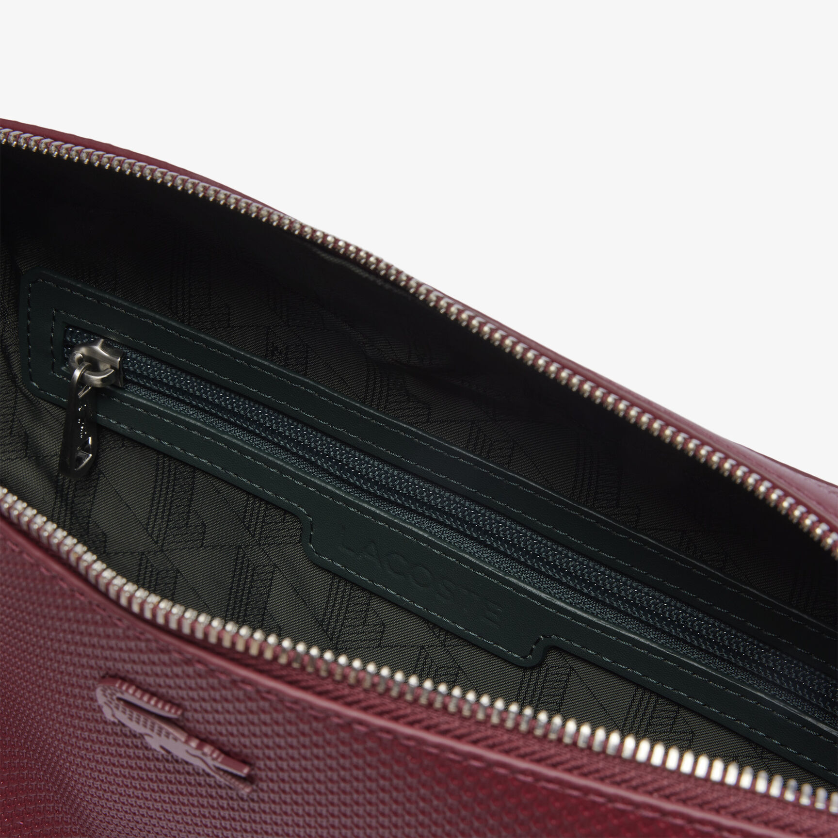 Unisex Chantaco Matte Stitched Leather Zippered Crossbody Bag - NH3270CE-N61