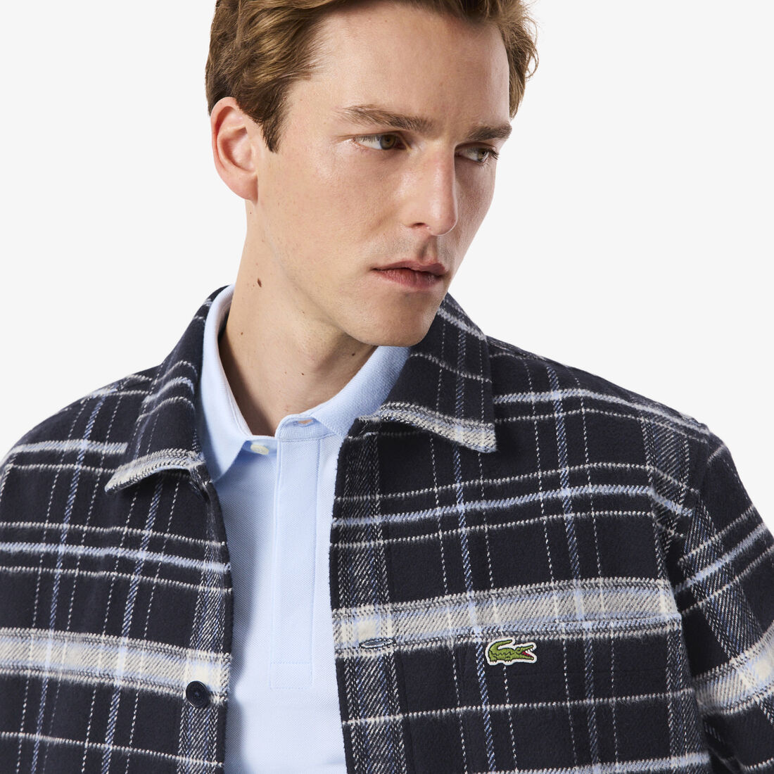 Cotton Plaid Overshirt Cotton Plaid Overshirt - CH5099-00-6AG