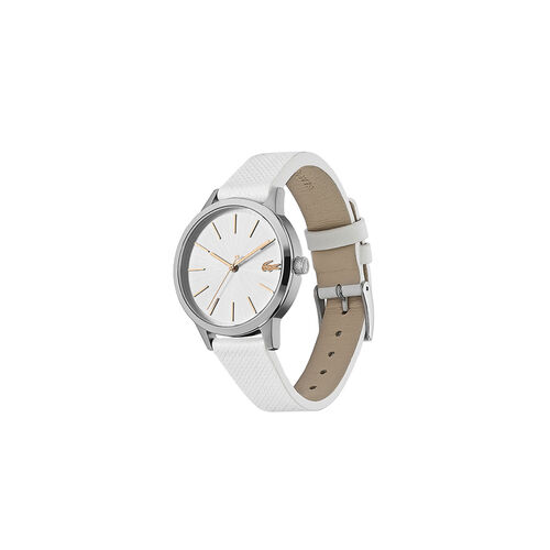 Lacoste Lacoste.12.12 Womens Silver White Dial Watch 