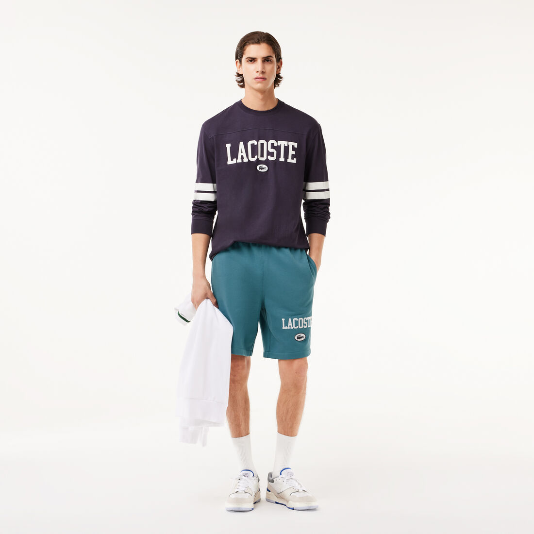 Regular Fit Lacoste Print Jogger Shorts Regular Fit Lacoste Print Jogger Shorts - GH7499-00-IY4