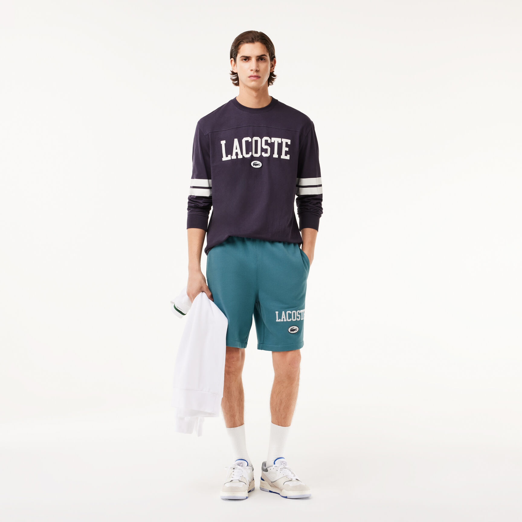 Regular Fit Lacoste Print Jogger Shorts Regular Fit Lacoste Print Jogger Shorts - GH7499-00-IY4