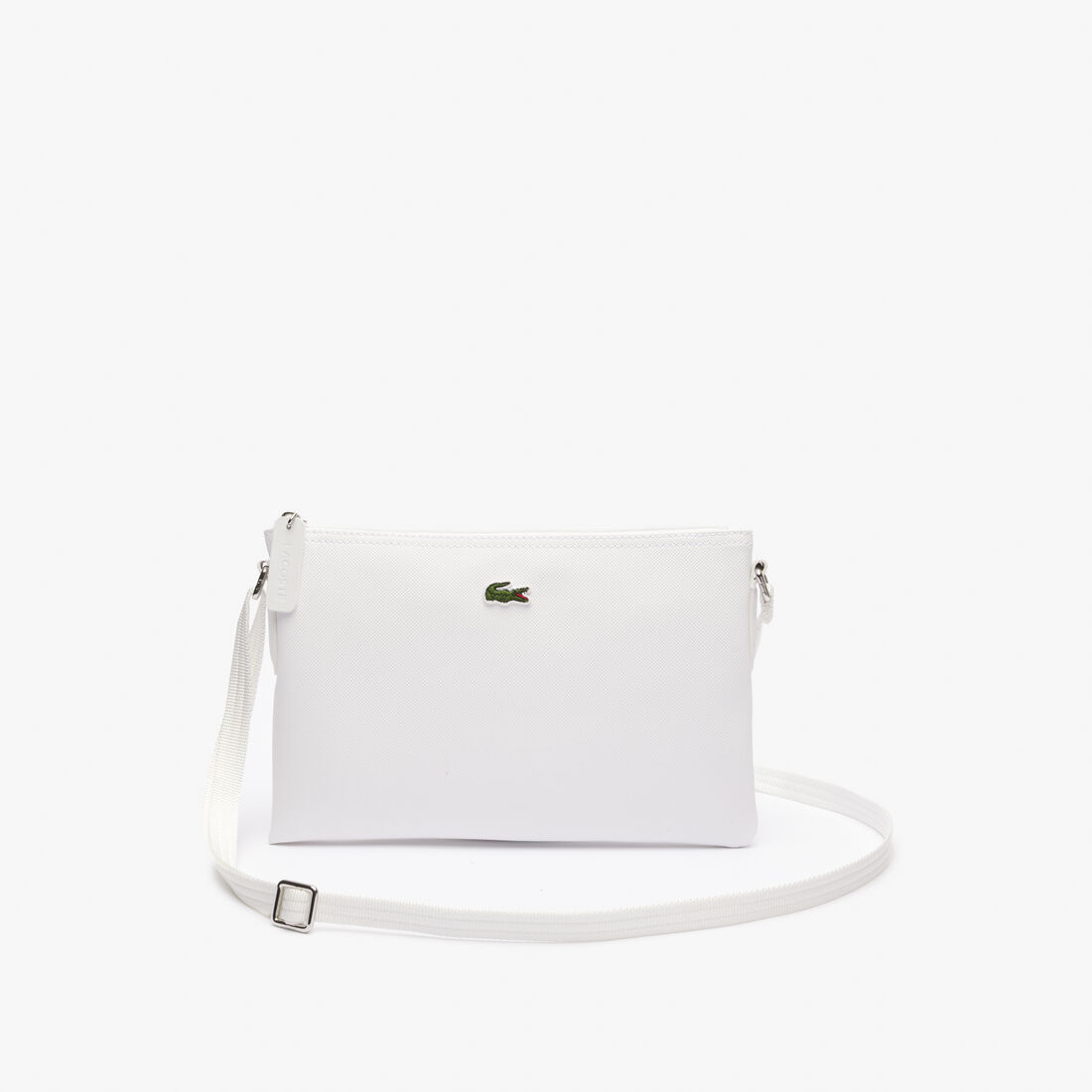 Women's Lacoste L.12.12 Flat Purse with Removable Strap - NF1887PO-001
