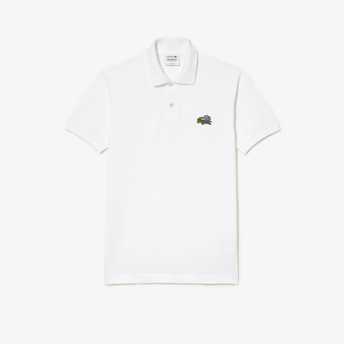 تيشيرت بولو قطن عضوي للرجال مجموعة Lacoste x Netflix تيشيرت بولو قطن عضوي للرجال مجموعة Lacoste x Netflix