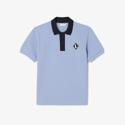 French Made Classic Fit Badge Polo Shirt