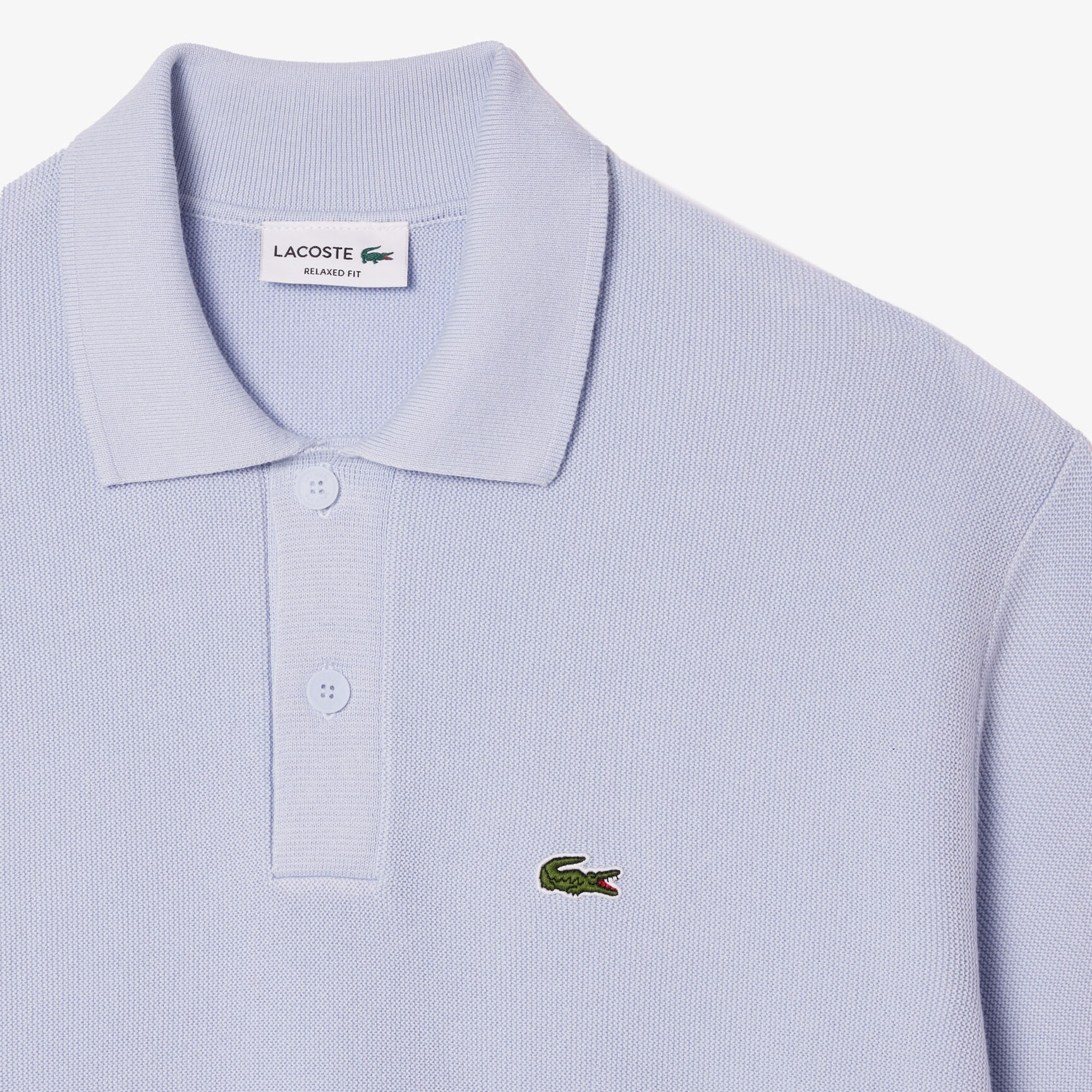 Organic Cotton Polo Shirt Neck Sweater Organic Cotton Polo Shirt Neck Sweater - AH7642-00-IR6