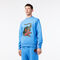 men s lacoste x netflix organic cotton print sweatshirt