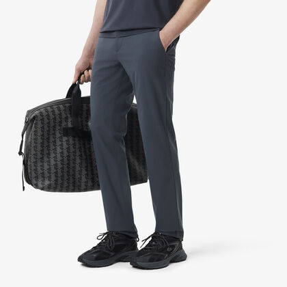 lacoste slim fit stretch commuter pants
