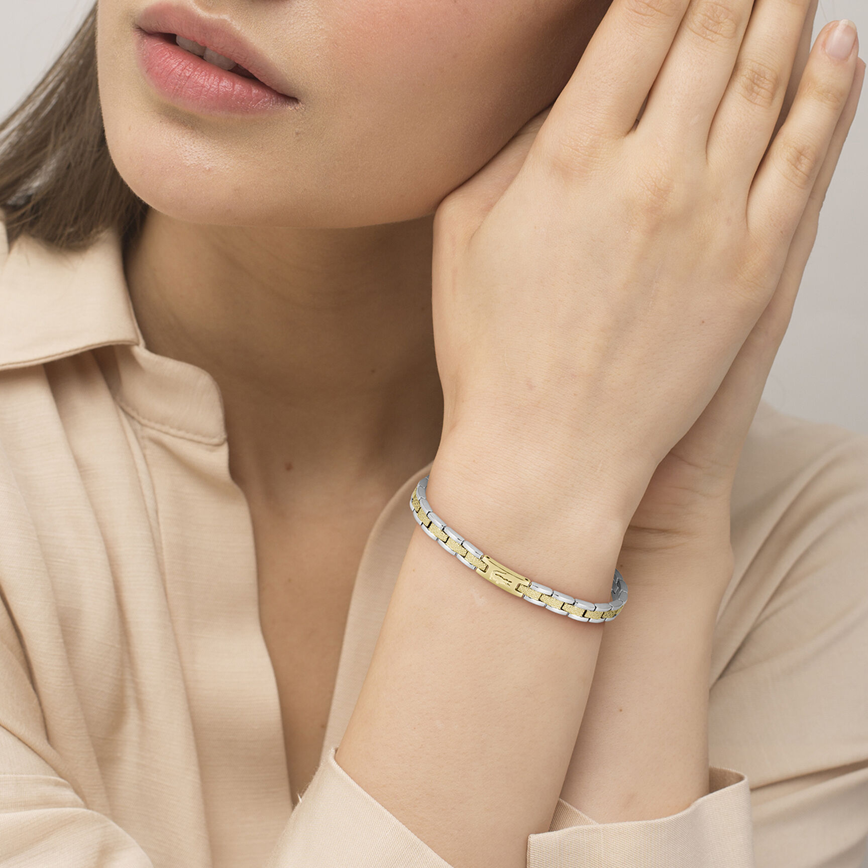 Two-Tone Metropole Bracelet - 2040558-GOLD