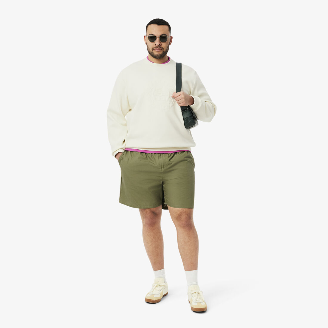 Embossed Logo Pique Sweatshirt Embossed Logo Pique Sweatshirt - SH9959-00-ARS