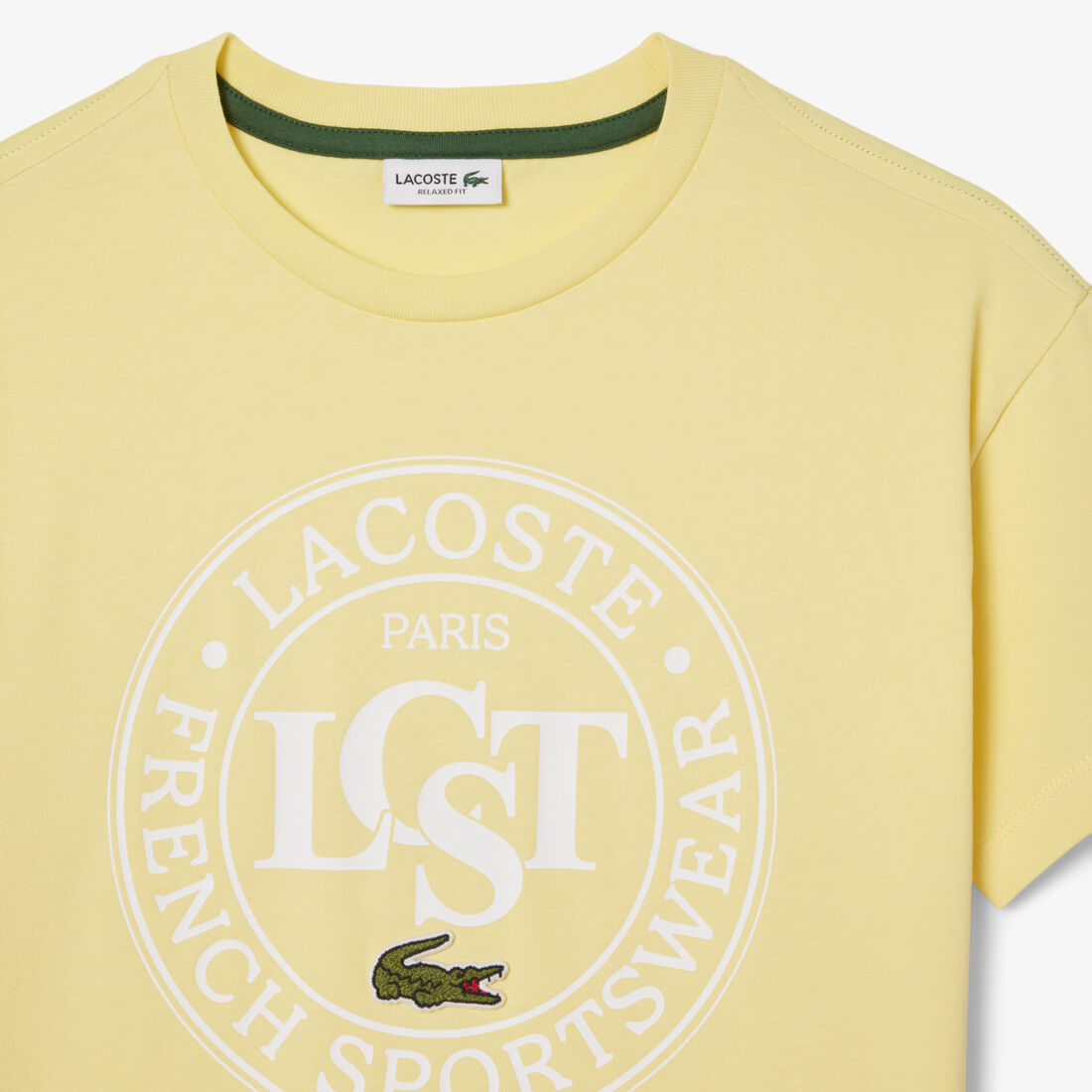 Contrast Badge Cotton T-shirt Contrast Badge Cotton T-shirt - TJ2463-00-107