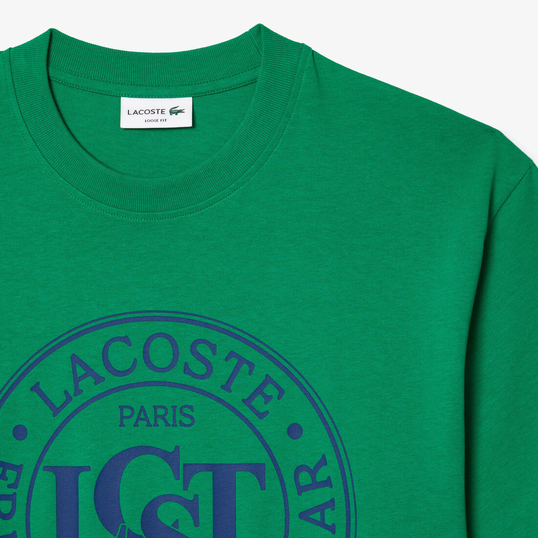 تي شيرت فضفاض من القطن الثقيل المطبوع Loose Fit Jersey Print T-shirt - TH2753-00-LDM