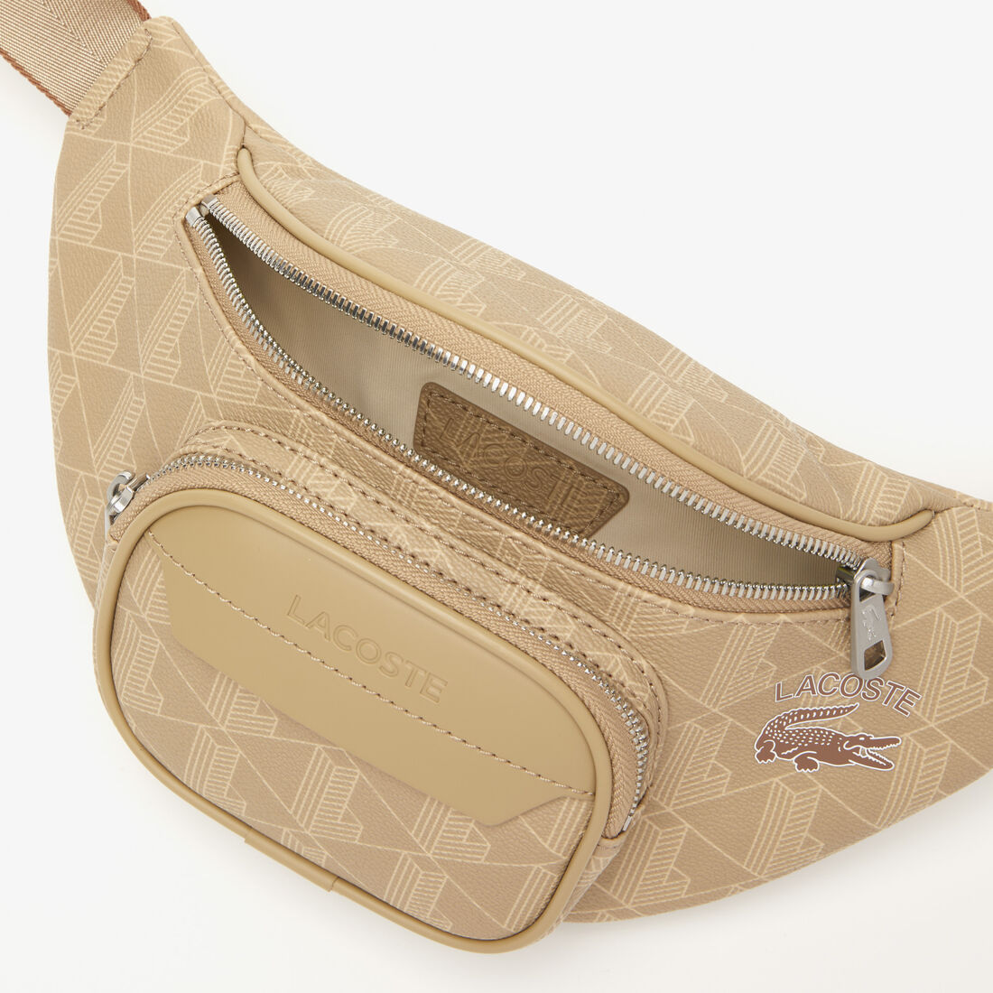 Men’s Lacoste The Blend Monogram Print Fanny Pack Men’s Lacoste The Blend Monogram Print Fanny Pack