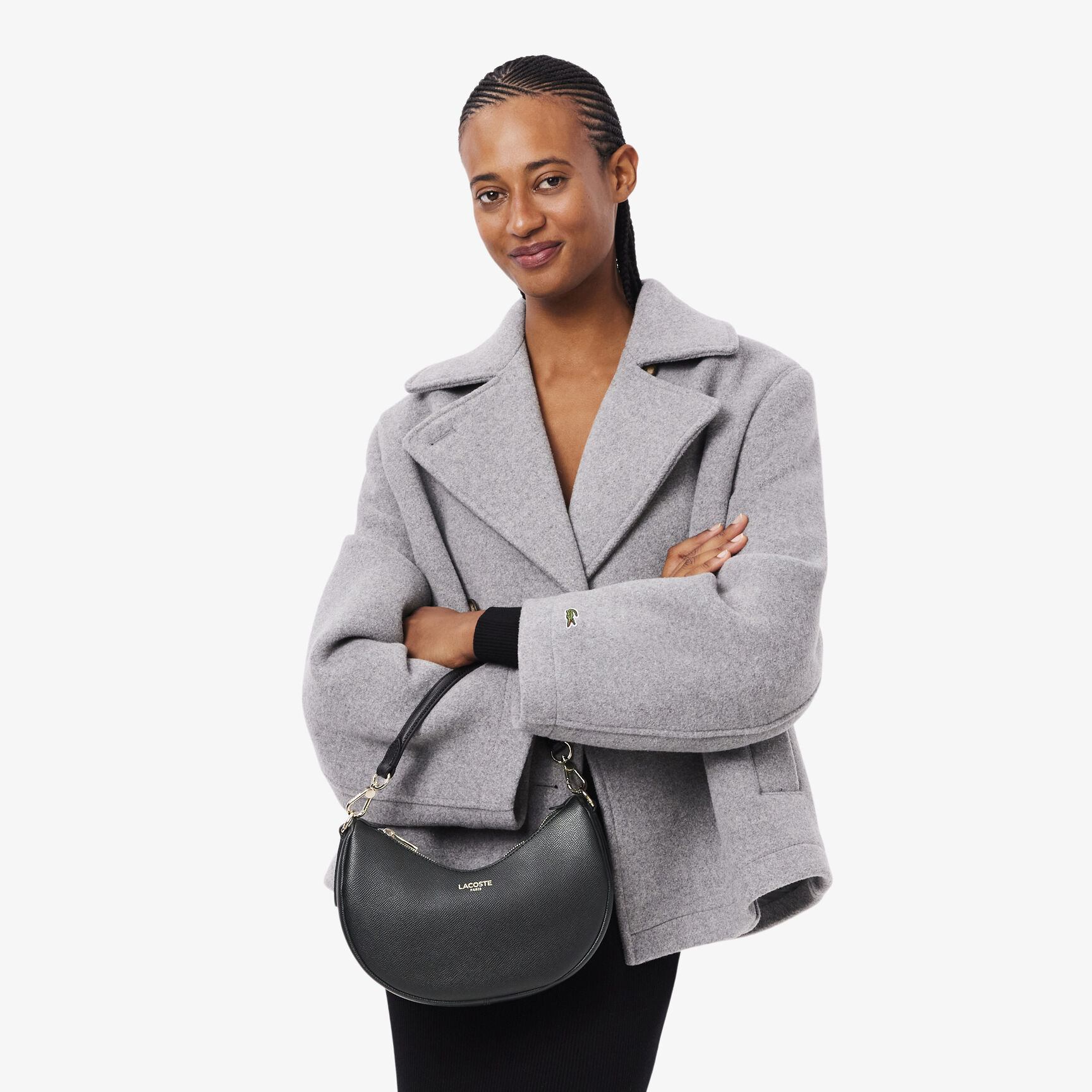 Small Champs-elysees Half-Moon Purse - NF5101PH-000