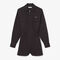 lacoste polo collar stretch gabardine playsuit