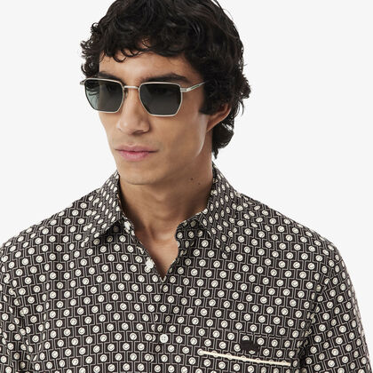 Regular Fit Printed Cotton Shirt Regular Fit Printed Cotton Shirt